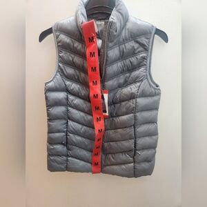 Blue-Gray Puffer Vest